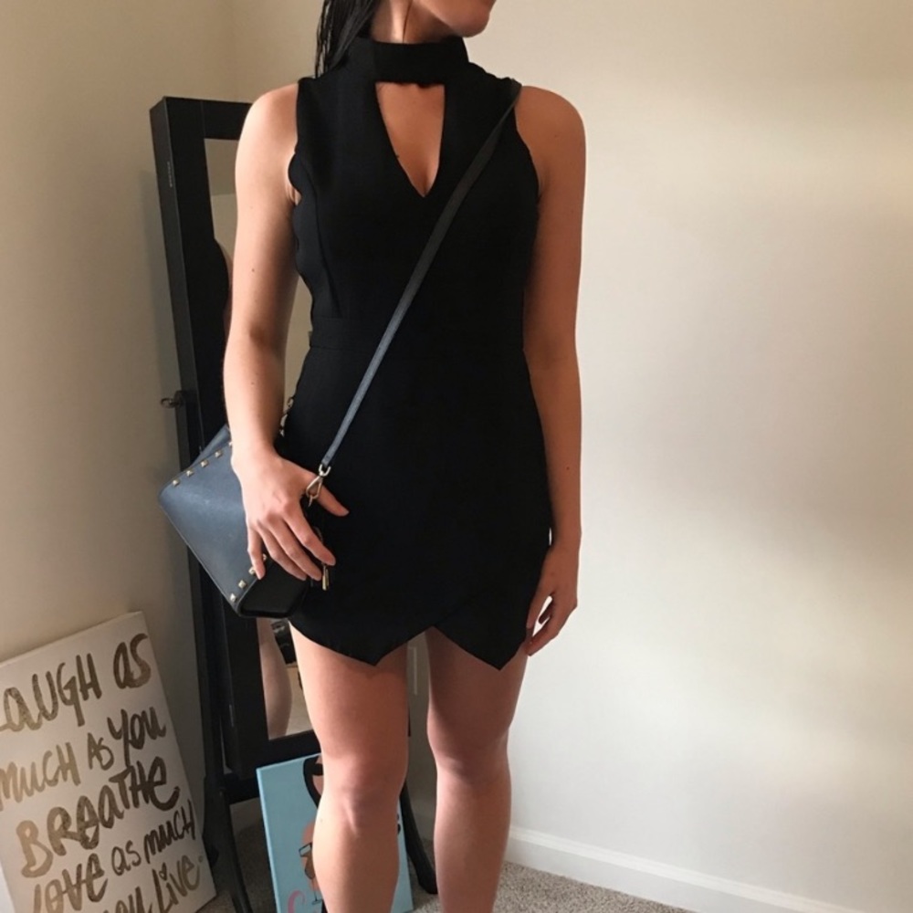 She and Sky Little Black Romper